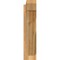 Ekena Millwork Traditional Slat Rough Sawn Outlooker, Western Red Cedar, 6"W x 26"D x 26"H OUT06X26X26TRA06RWR - alternate 3